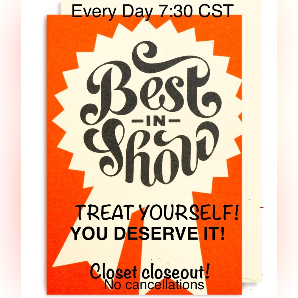 The YOU DESERVE IT “My Best In Show” SHOW!  Please like and share!!!
